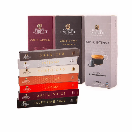 Coffee capsule set GRAND, 110 pcs.