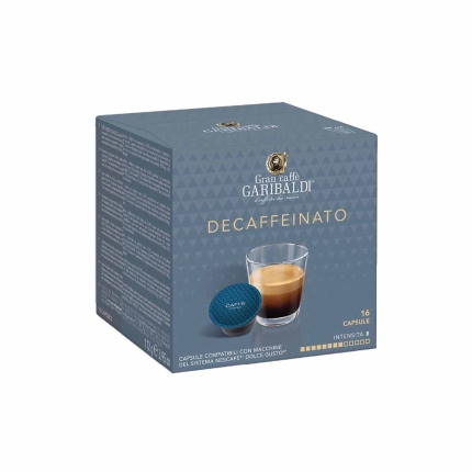 Coffee Capsules GRAN CAFFE GARIBALDI Decaffeinato, 16 Pcs.