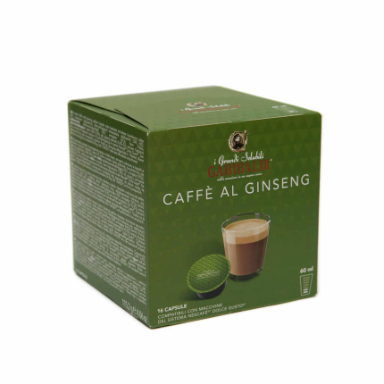 Coffee Capsules GRAN CAFFE GARIBALDI Caffè Al Ginseng, 16 Pcs.