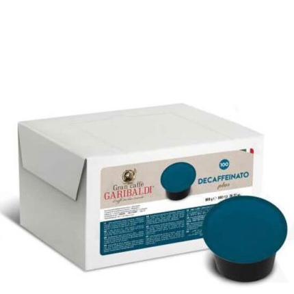 GRAN CAFFE GARIBALDI Decaffeinato Coffee Capsules, 100 Pcs.